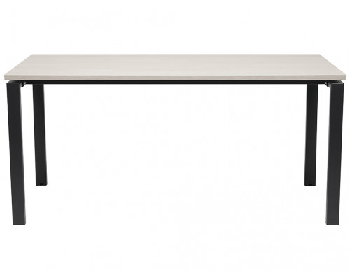 Стол NT 140x70 белое дерево/серый