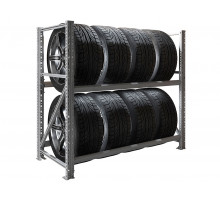 Стеллаж MS Pro 1200/1353x606 стационарный для хранения 8 шин *