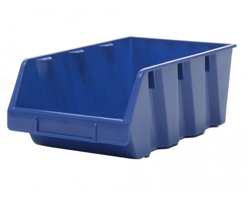 Ящик пластиковый Практик 400x230x150 синий